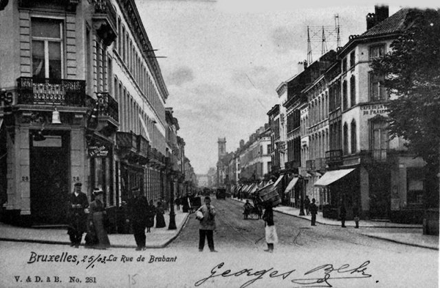 Rue de Brabant 18 Ã¨me siÃ¨cle